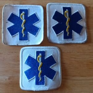 5 Fire Medic Embroidered Patches New